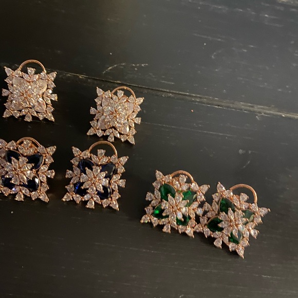 Gorgeous CZ studs. - Picture 5 of 5